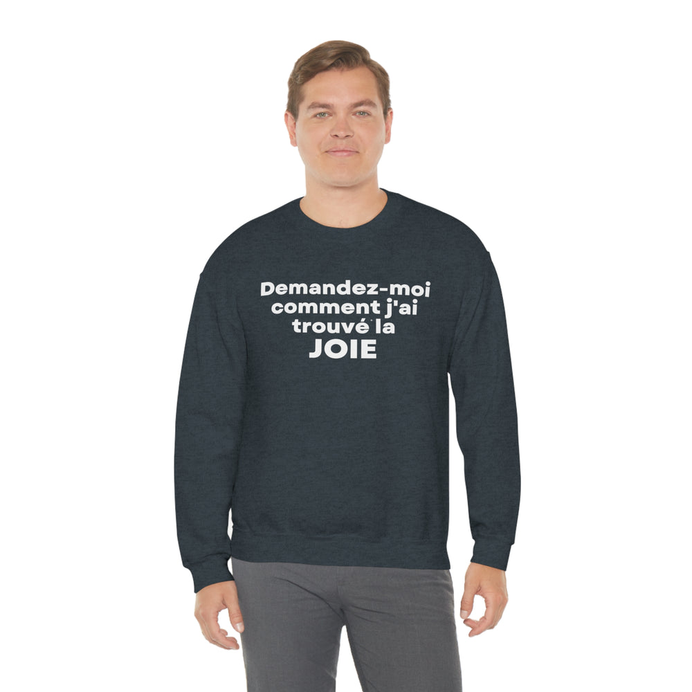 Joie/Joy, Unisex Heavy Blend™ Crewneck Sweatshirt (FR CDN)