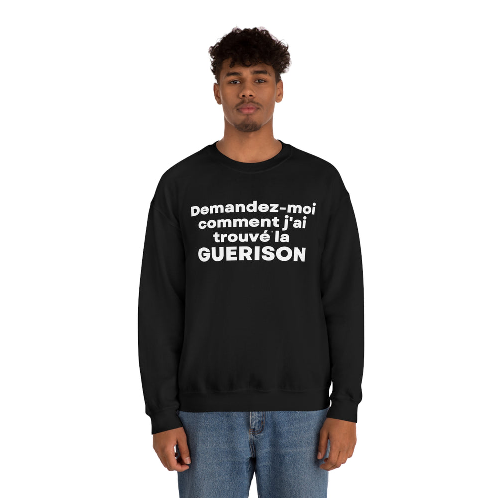 Guerison/Healing, Unisex Heavy Blend™ Crewneck Sweatshirt (FR CDN)