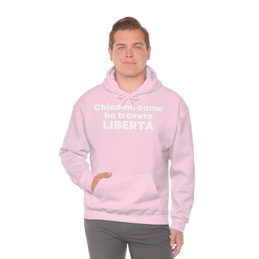 Liberta/Freedom, Unisex Heavy Blend™ Hooded Sweatshirt (IT EU)