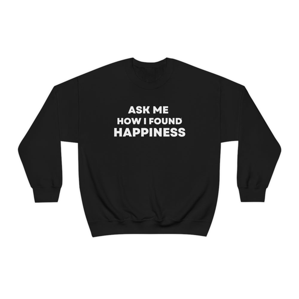 Happiness, Unisex Heavy Blend™ Crewneck Sweatshirt (ENG CDN)