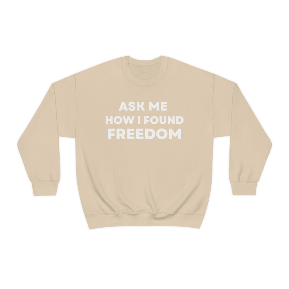 Freedom, Unisex Heavy Blend™ Crewneck Sweatshirt (ENG UK)