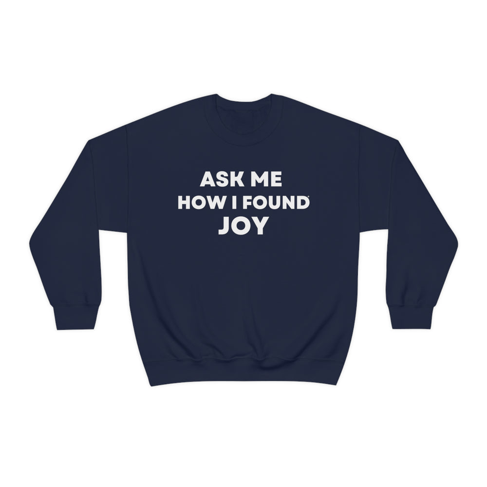Joy, Unisex Heavy Blend™ Crewneck Sweatshirt (ENG UK)