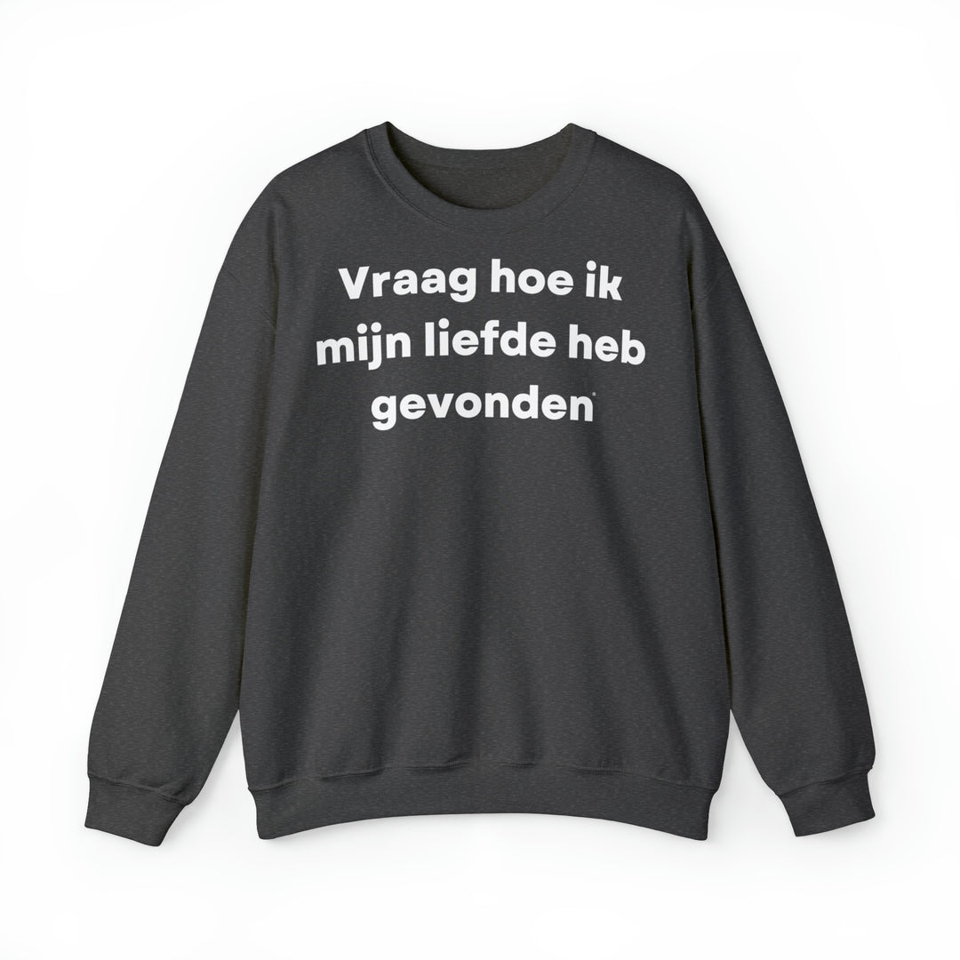 Liefde/Love, Unisex Heavy Blend™ Crewneck Sweatshirt (NL EU)