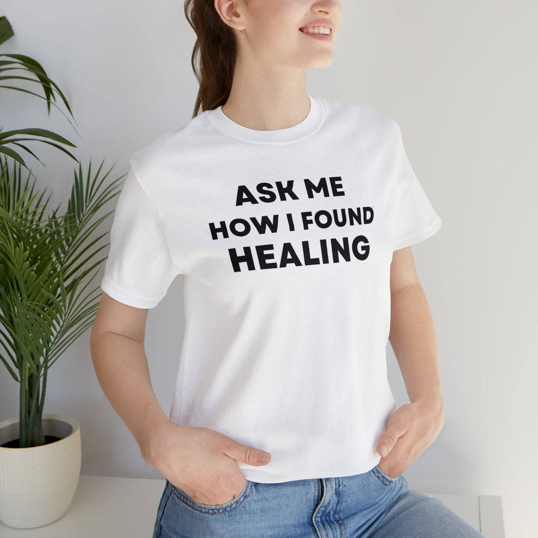 Healing, Unisex Jersey Short Sleeve Tee (ENG CDN)