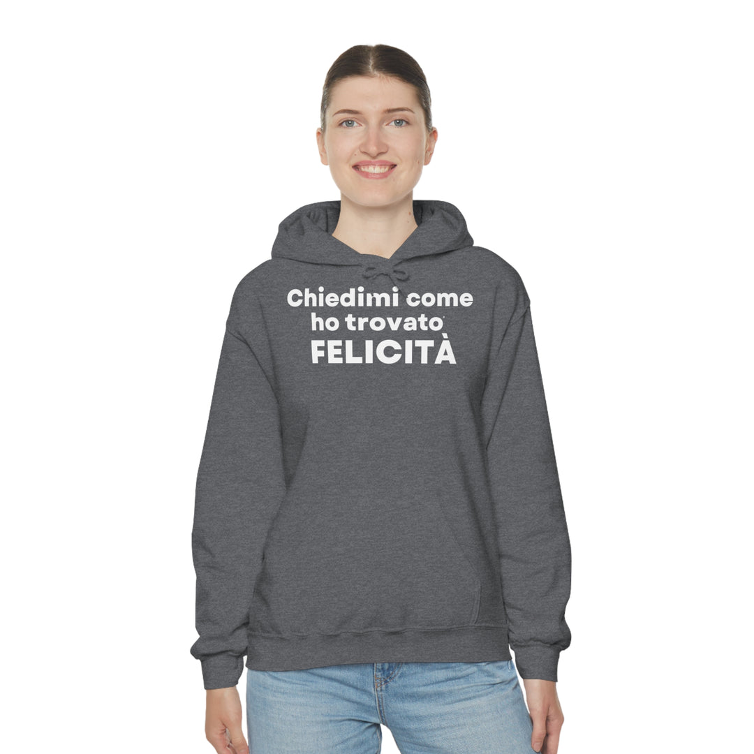 Felicita/Happiness, Unisex Heavy Blend™ Hooded Sweatshirt (IT EU)