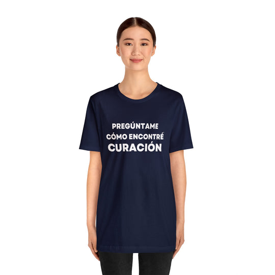 Curación/Healing, Unisex Jersey Short Sleeve Tee (ES CDN)