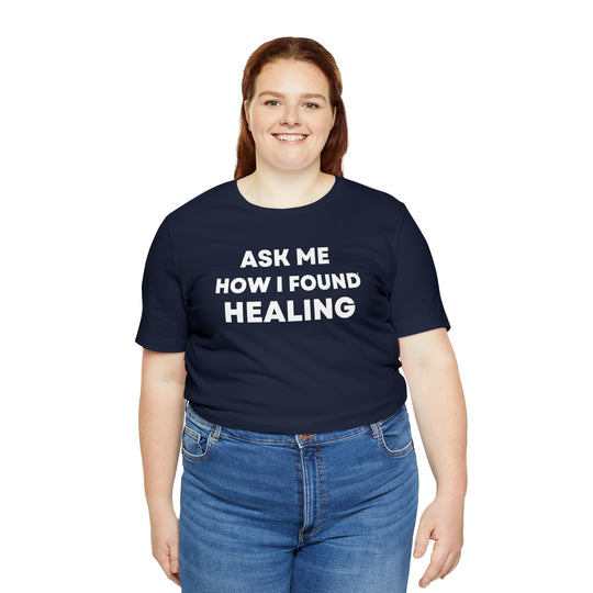 Healing, Unisex Jersey Short Sleeve Tee (ENG CDN)