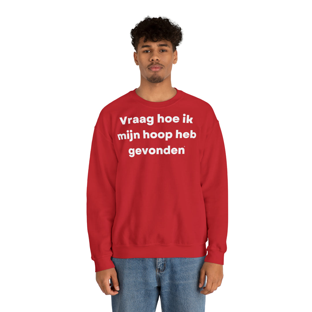Hoop/Hope, Unisex Heavy Blend™ Crewneck Sweatshirt (NL EU)