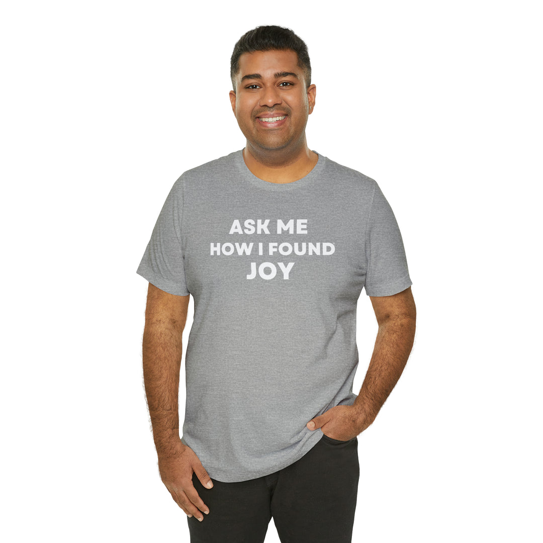Joy, Unisex Jersey Short Sleeve Tee (ENG CDN)