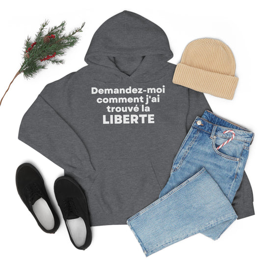 Liberte/Freedom, Unisex Heavy Blend™ Hooded Sweatshirt (FR EU)
