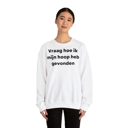 Hoop/Hope, Unisex Heavy Blend™ Crewneck Sweatshirt (NL EU)