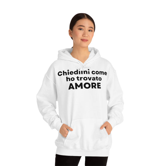 Amore/Love, Unisex Heavy Blend™ Hooded Sweatshirt ( IT EU)