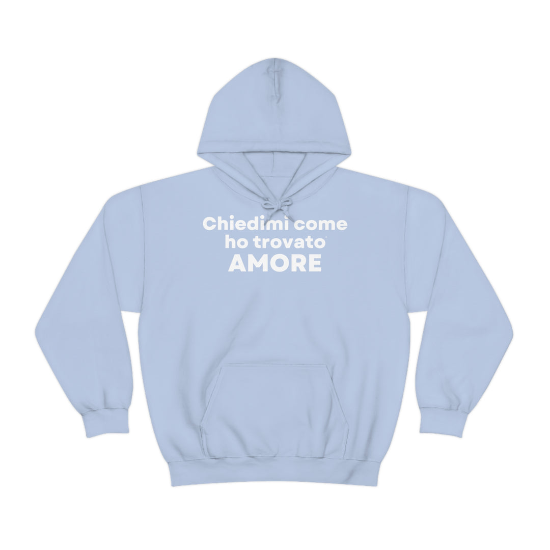 Amore/Love, Unisex Heavy Blend™ Hooded Sweatshirt ( IT EU)