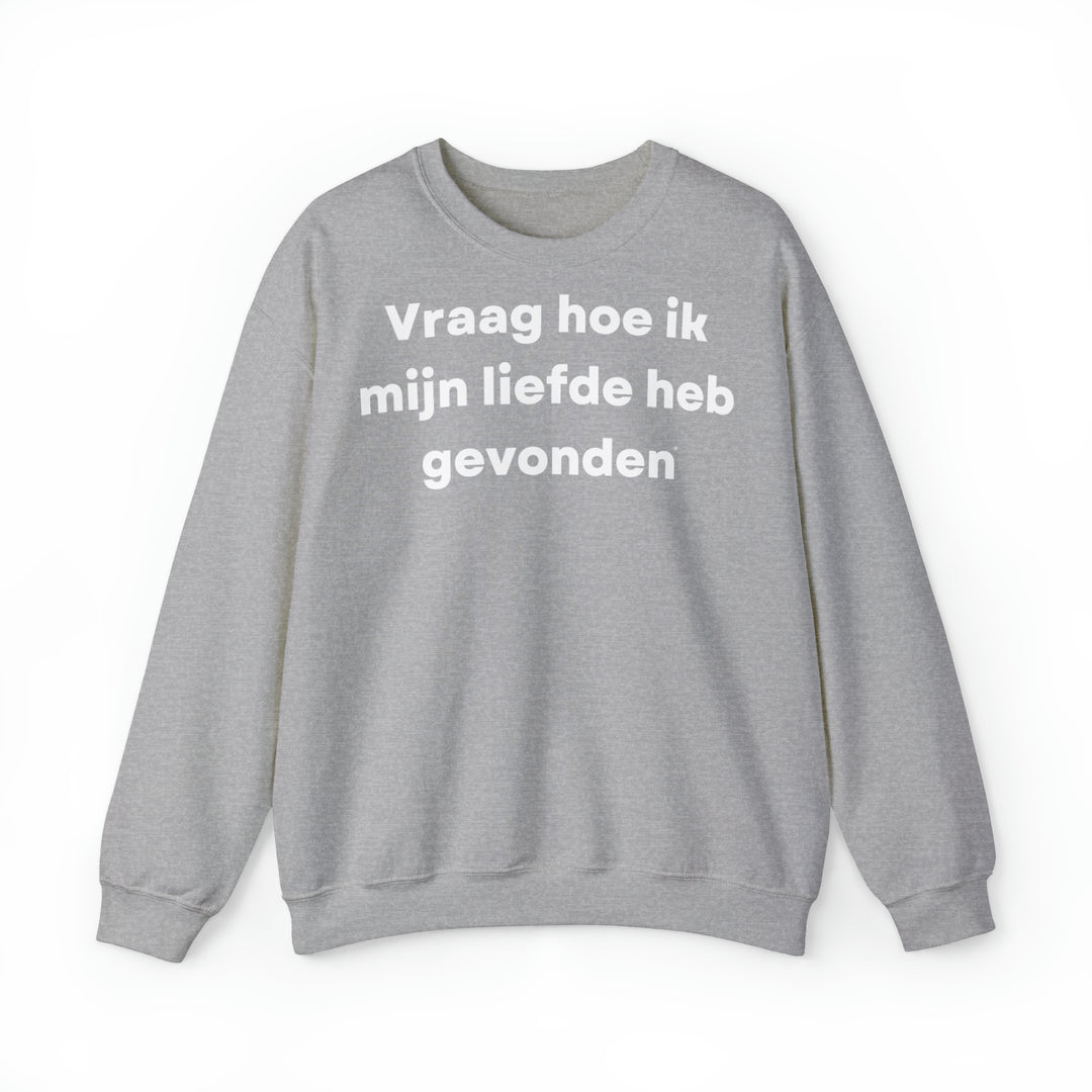 Liefde/Love, Unisex Heavy Blend™ Crewneck Sweatshirt (NL EU)