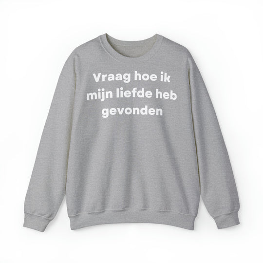 Liefde/Love, Unisex Heavy Blend™ Crewneck Sweatshirt (NL EU)