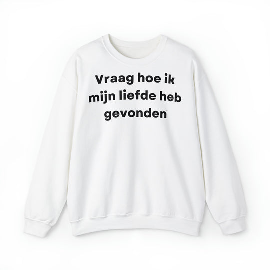 Liefde/Love, Unisex Heavy Blend™ Crewneck Sweatshirt (NL EU)