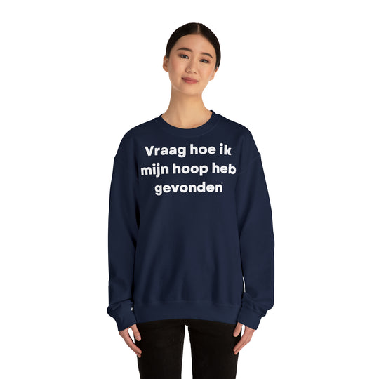 Hoop/Hope, Unisex Heavy Blend™ Crewneck Sweatshirt (NL EU)