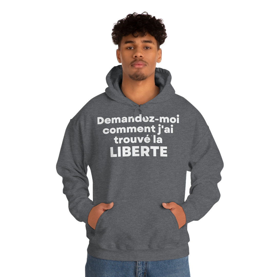 Liberte/Freedom, Unisex Heavy Blend™ Hooded Sweatshirt (FR EU)