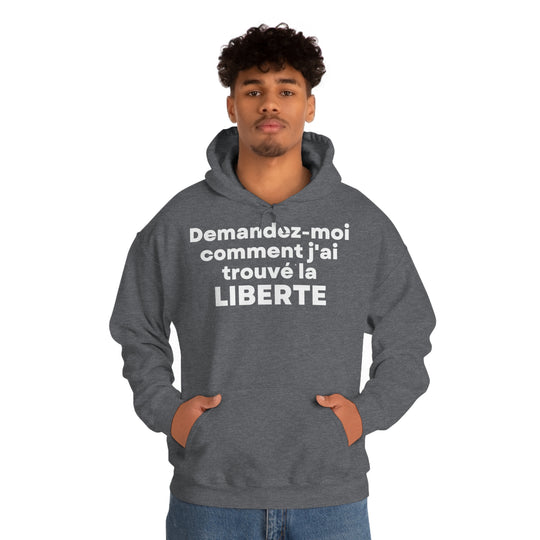 Liberte/Freedom, Unisex Heavy Blend™ Hooded Sweatshirt (FR EU)