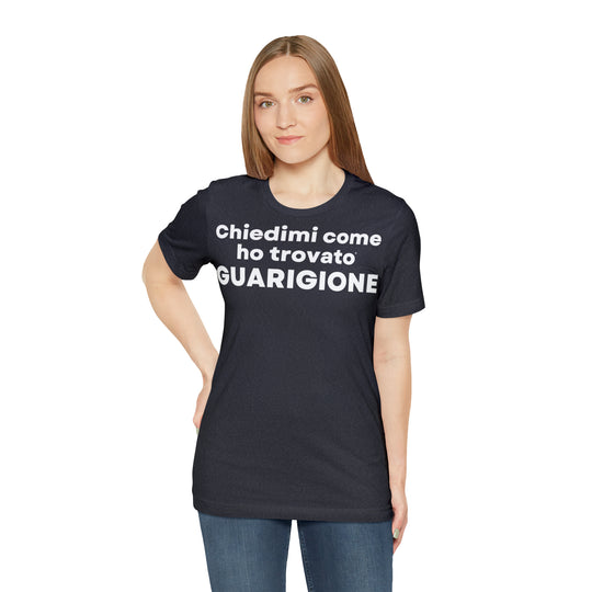 Guarigione/Healing, Unisex Jersey Short Sleeve Tee (IT EU)
