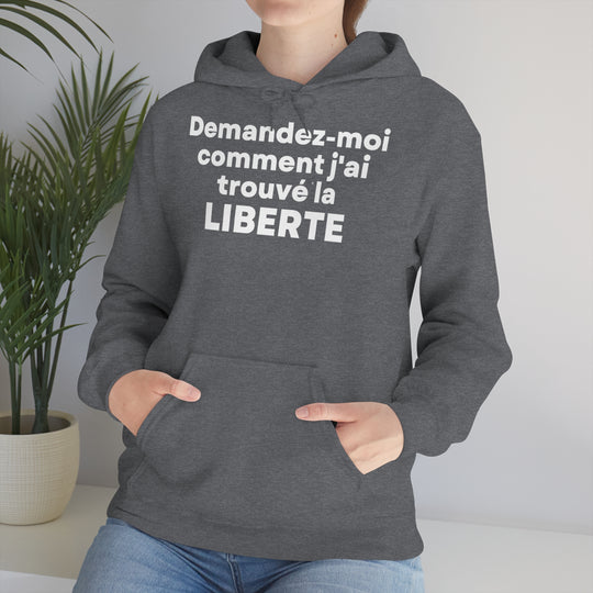 Liberte/Freedom, Unisex Heavy Blend™ Hooded Sweatshirt (FR EU)