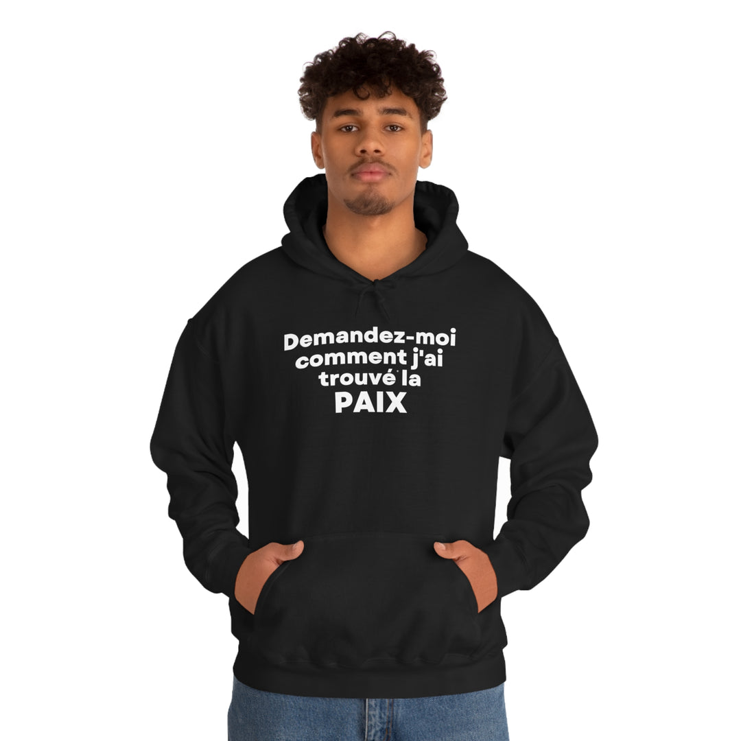 Paix/Peace, Unisex Heavy Blend™ Hooded Sweatshirt (FR CDN)
