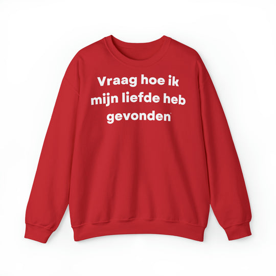 Liefde/Love, Unisex Heavy Blend™ Crewneck Sweatshirt (NL EU)