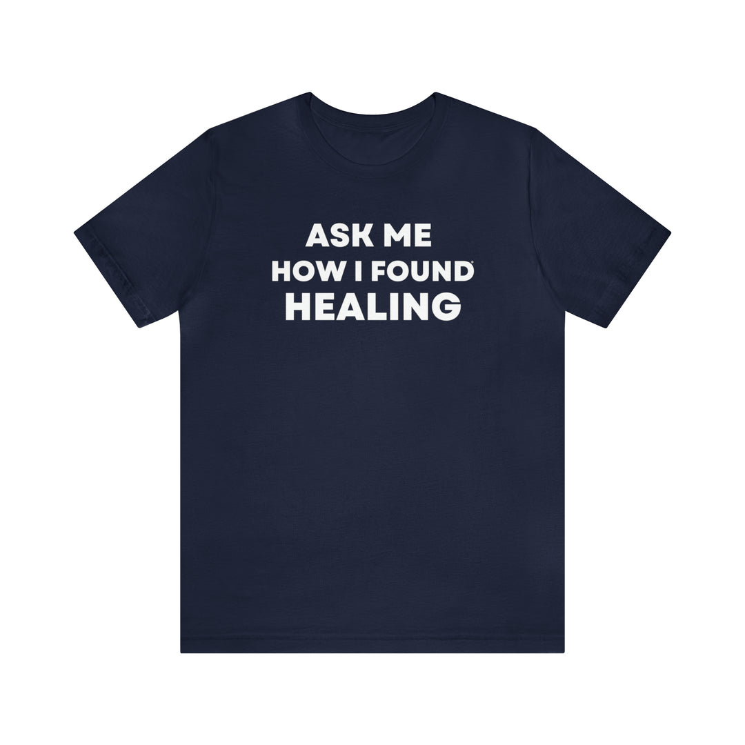 Healing, Unisex Jersey Short Sleeve Tee (ENG CDN)