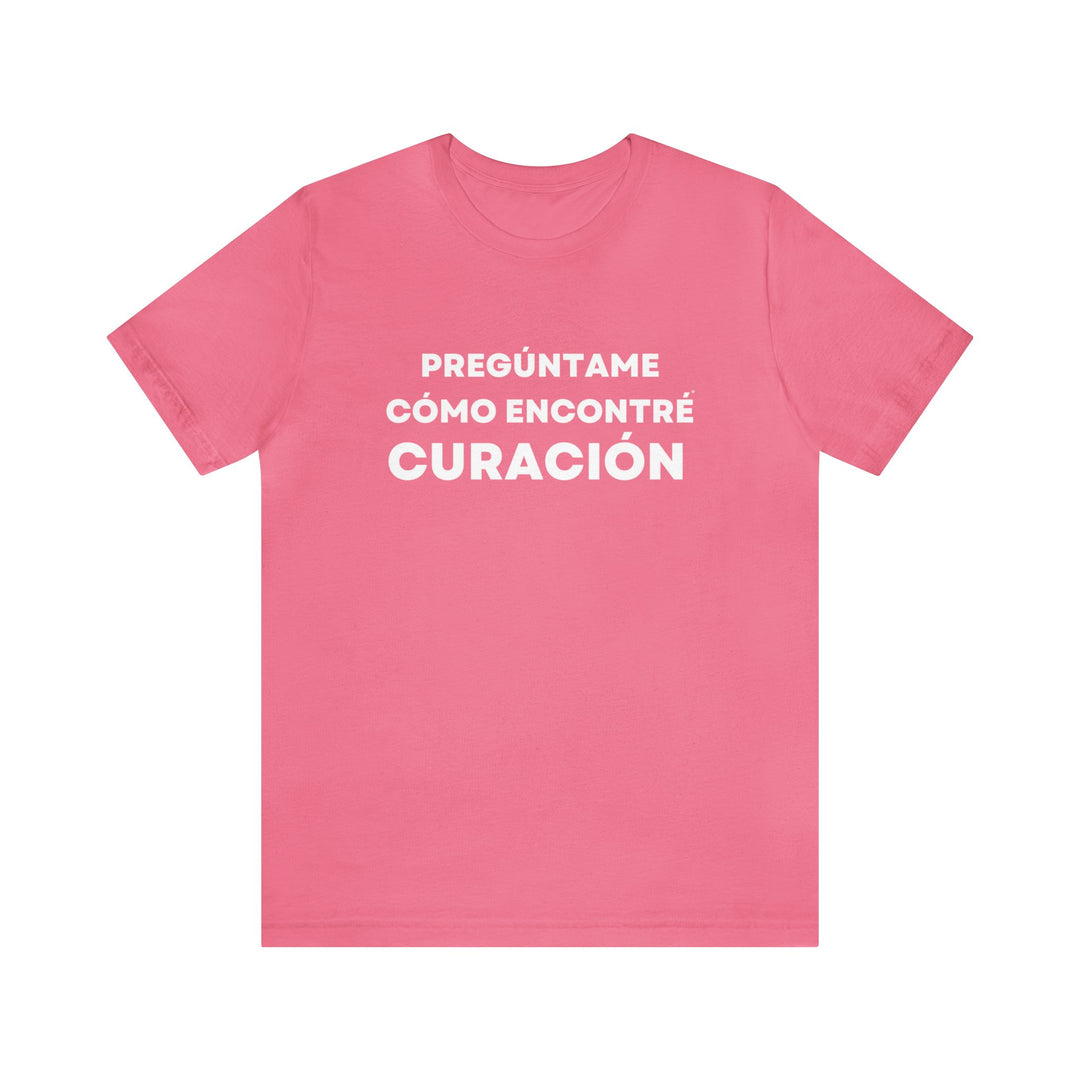 Curación/Healing, Unisex Jersey Short Sleeve Tee (ES CDN)