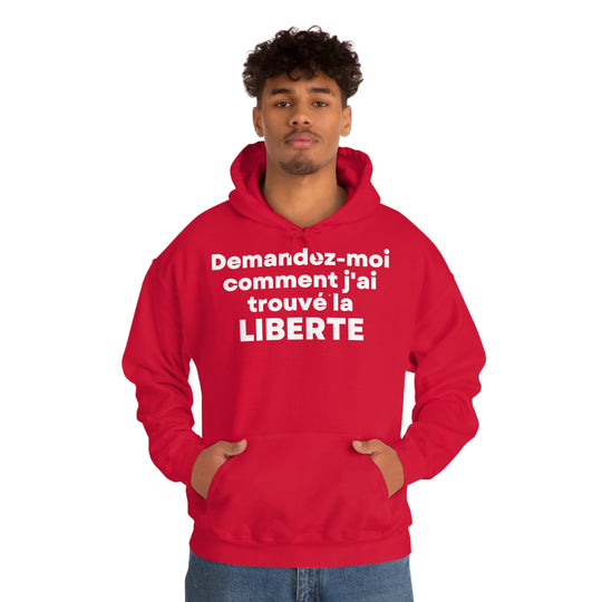 Liberte/Freedom, Unisex Heavy Blend™ Hooded Sweatshirt (FR EU)
