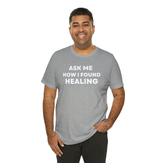 Healing, Unisex Jersey Short Sleeve Tee (ENG CDN)