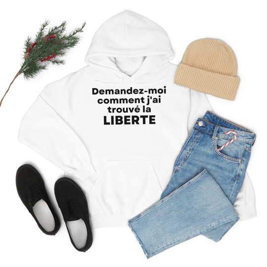 Liberte/Freedom, Unisex Heavy Blend™ Hooded Sweatshirt (FR EU)