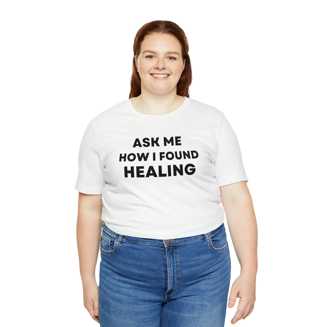 Healing, Unisex Jersey Short Sleeve Tee (ENG CDN)