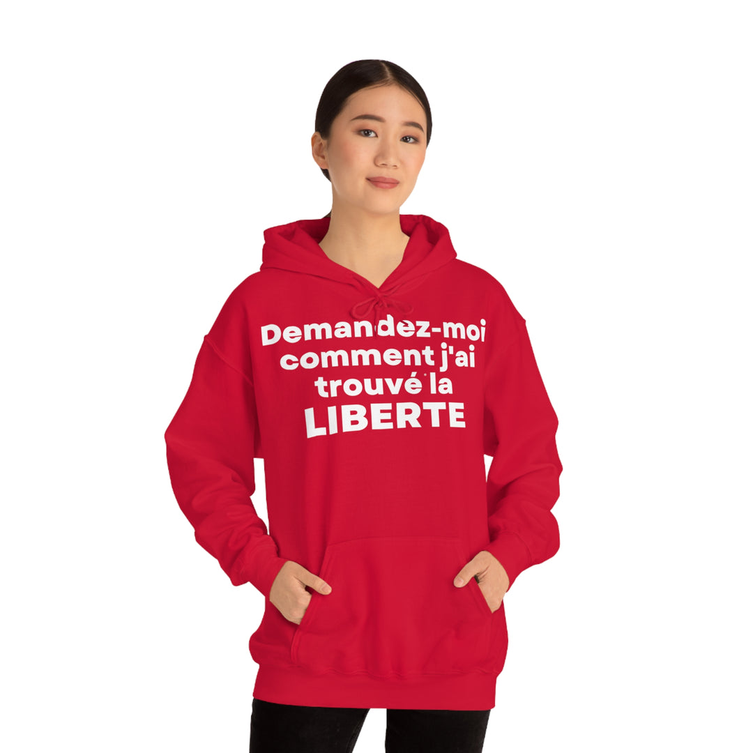 Liberte/Freedom, Unisex Heavy Blend™ Hooded Sweatshirt (FR EU)