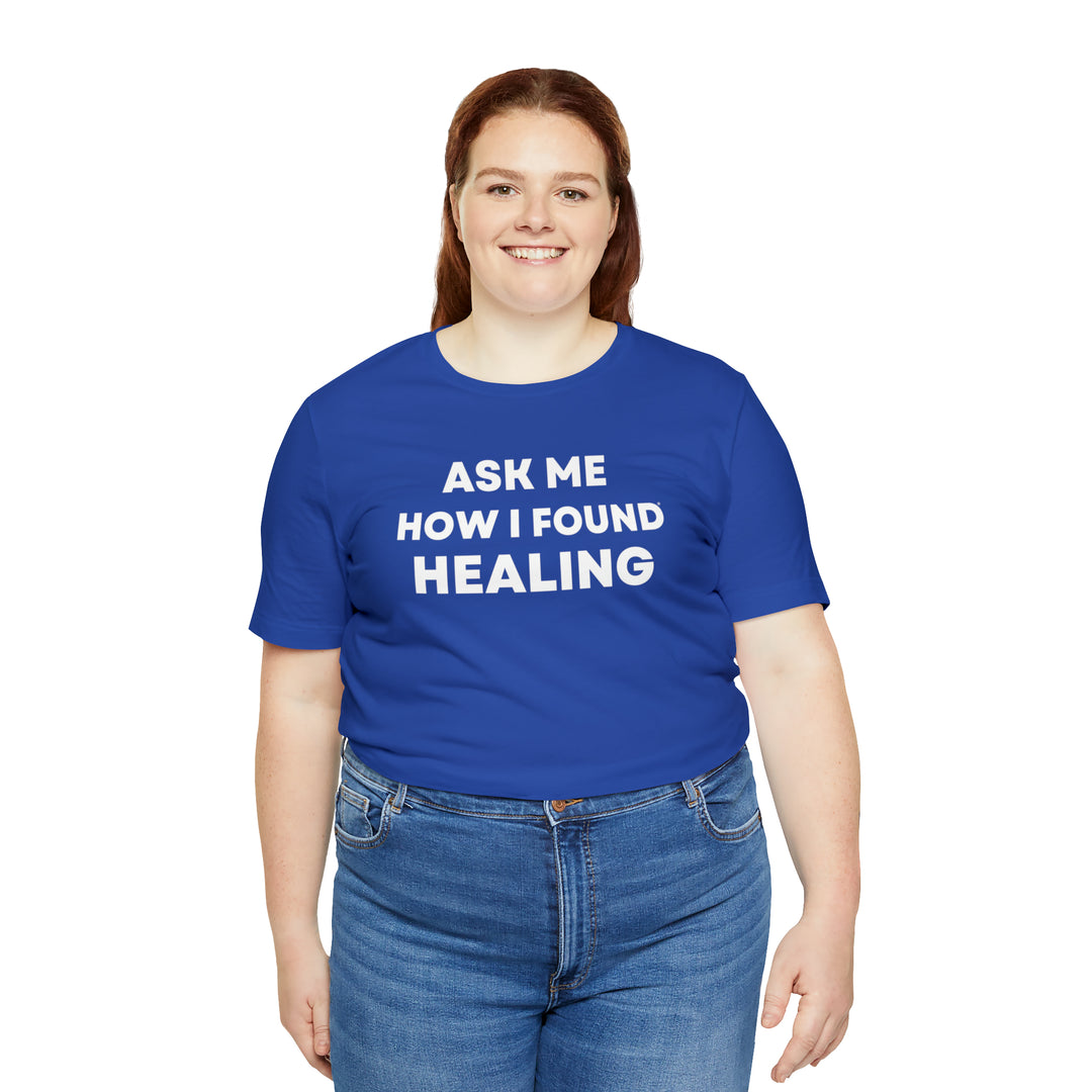 Healing, Unisex Jersey Short Sleeve Tee (ENG CDN)