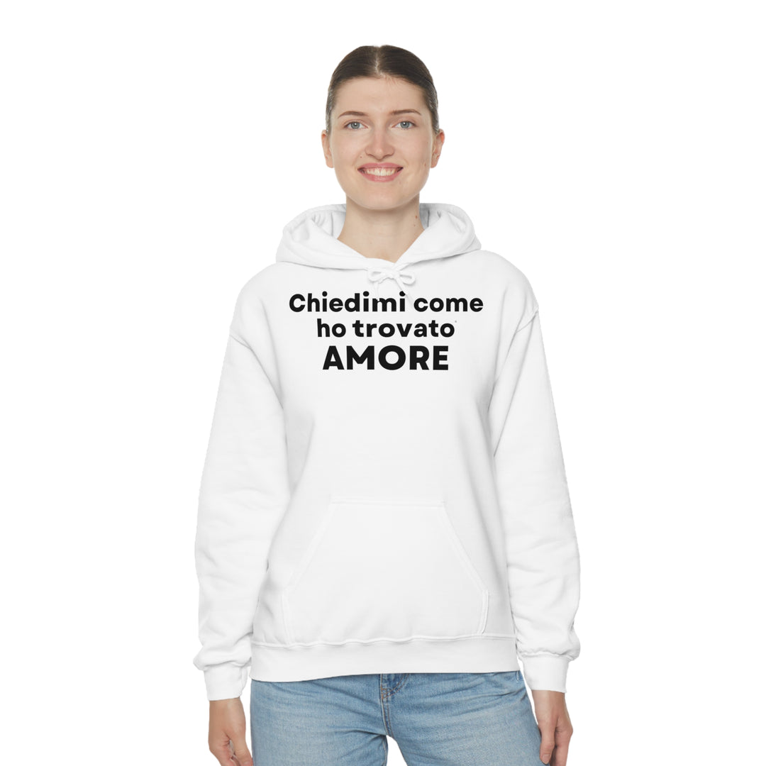 Amore/Love, Unisex Heavy Blend™ Hooded Sweatshirt ( IT EU)