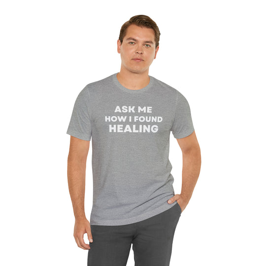 Healing, Unisex Jersey Short Sleeve Tee (ENG CDN)