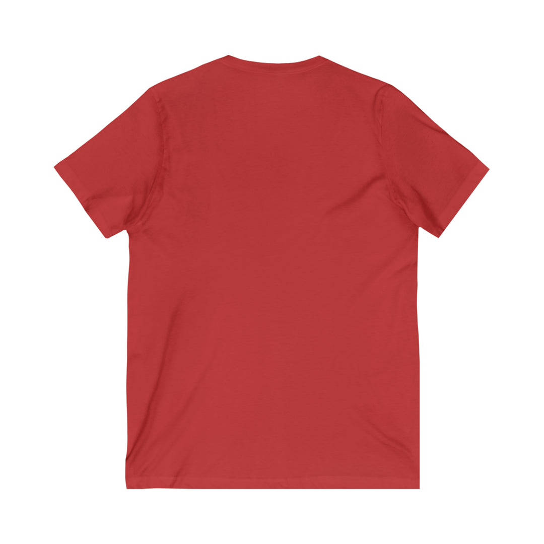 Amore/Love, Unisex Jersey Short Sleeve V-Neck Tee (IT EU)