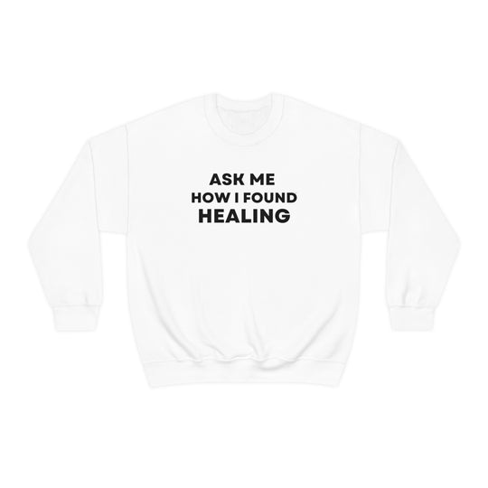 Healing, Unisex Heavy Blend™ Crewneck Sweatshirt (ENG CDN)