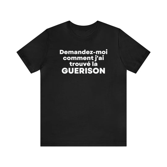 Guerison/Healing, Unisex Jersey Short Sleeve Tee (FR CDN)