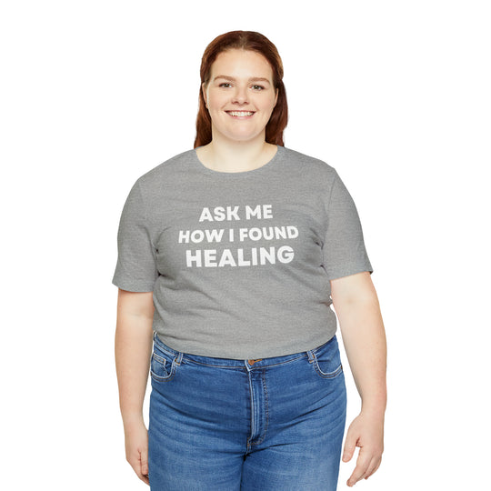 Healing, Unisex Jersey Short Sleeve Tee (ENG CDN)