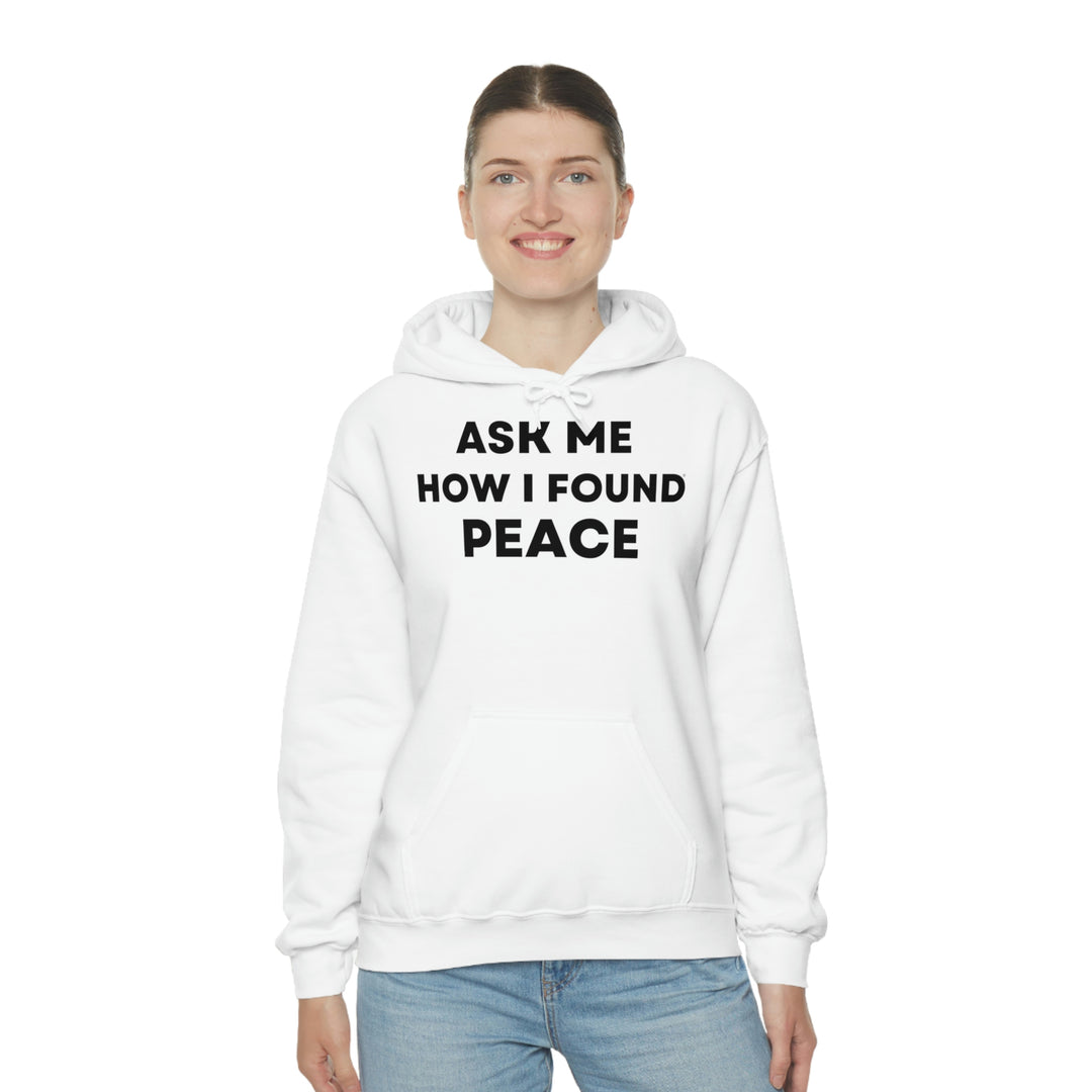 Peace, Unisex Heavy Blend™ Hooded Sweatshirt (ENG EU)