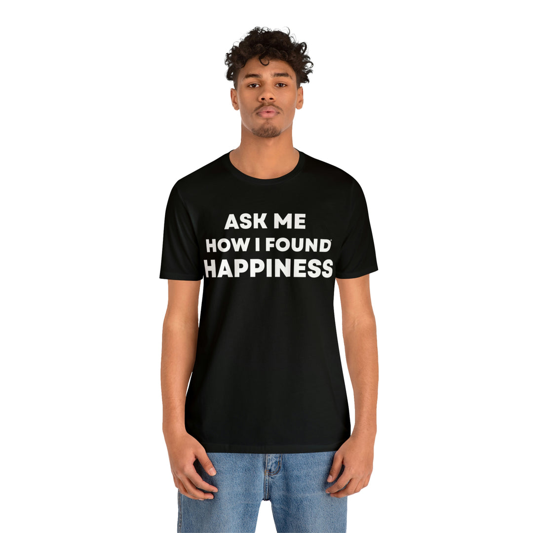 Happiness, Unisex Jersey Short Sleeve Tee (ENG US)