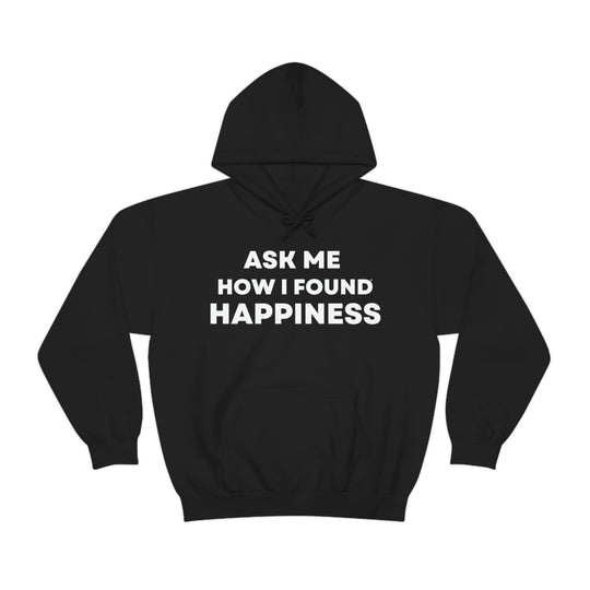 Happiness, Unisex Heavy Blend™ Hooded Sweatshirt (ENG US)