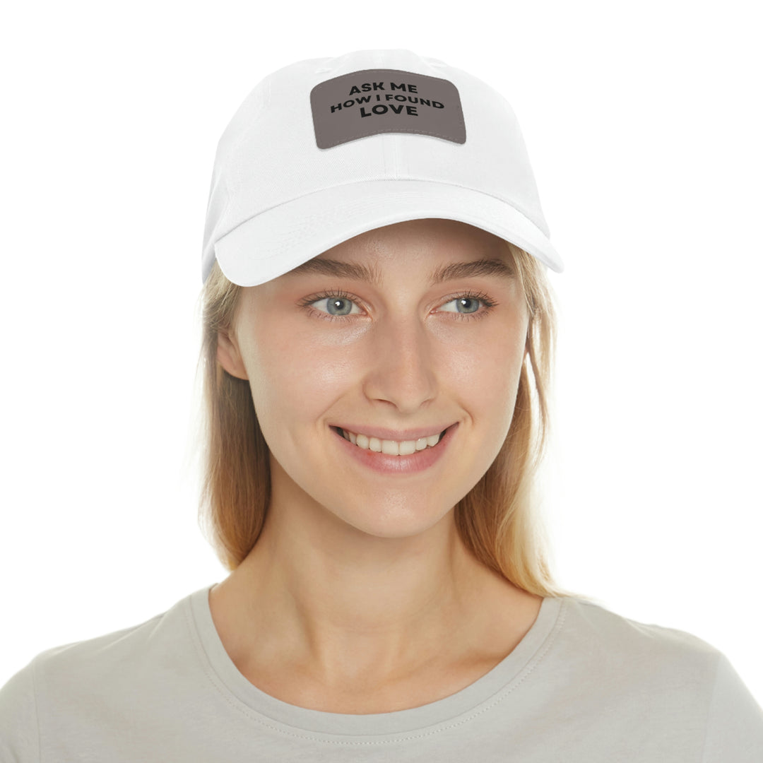 Love, Hat with Leather Patch (Rectangle) (ENG US)