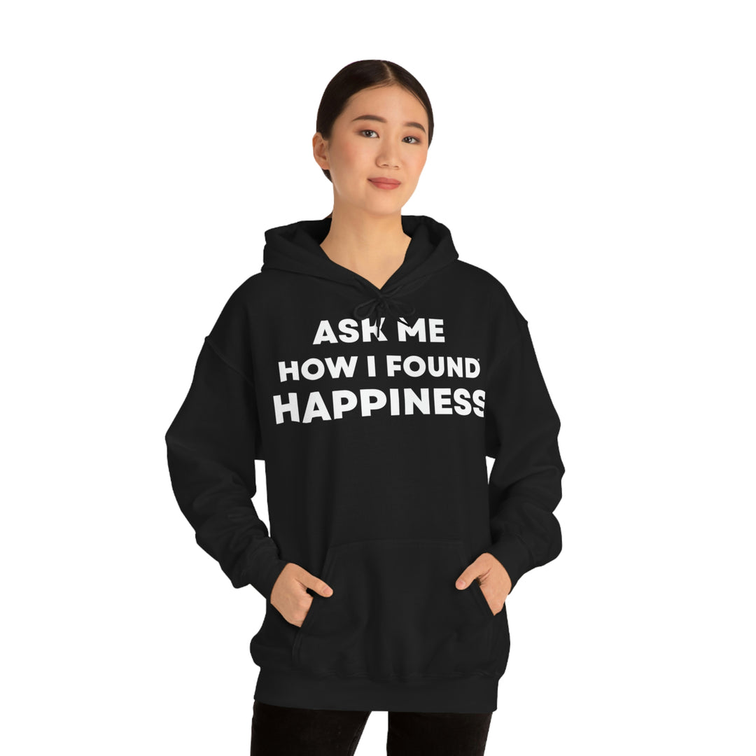 Happiness, Unisex Heavy Blend™ Hooded Sweatshirt (ENG EU)