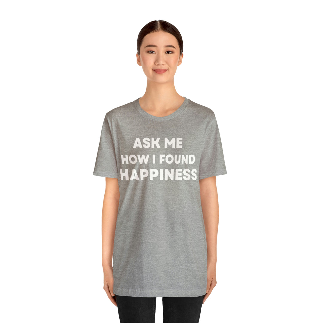 Happiness, Unisex Jersey Short Sleeve Tee (ENG US)