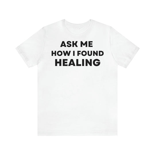 Healing, Unisex Jersey Short Sleeve Tee (ENG UK)