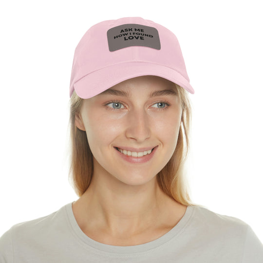 Love, Hat with Leather Patch (Rectangle) (ENG US)