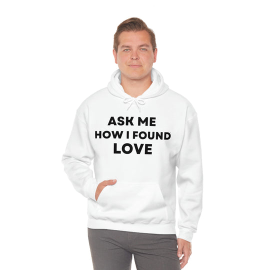 Love, Unisex Heavy Blend™ Hooded Sweatshirt (ENG UK)